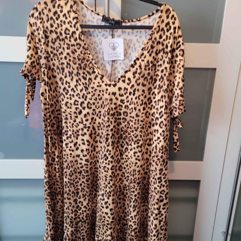 Ladies plus size dress